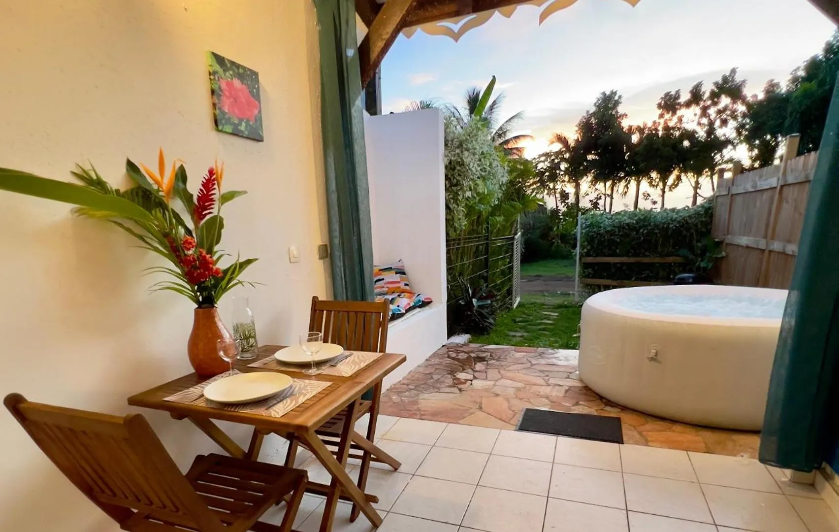 Mabouya Cosy Vue Mer, Jacuzzi, Jardin Sainte-Luce 0*,